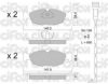 CIFAM 822-077-0K Brake Pad Set, disc brake